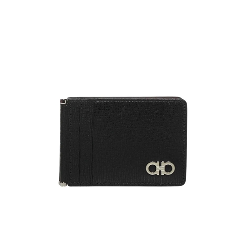 Salvatore Ferragamo Geldbörse Gancini Cardholder Black