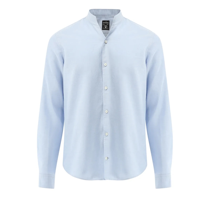 VAN LAACK Hemd Hemd Slim Fit Dessiniert blau