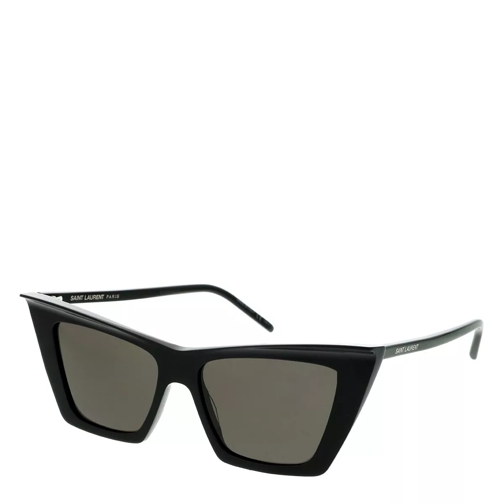 Saint Laurent SL 372-001 54 Sunglasses Black-Black-Black Lunettes de soleil