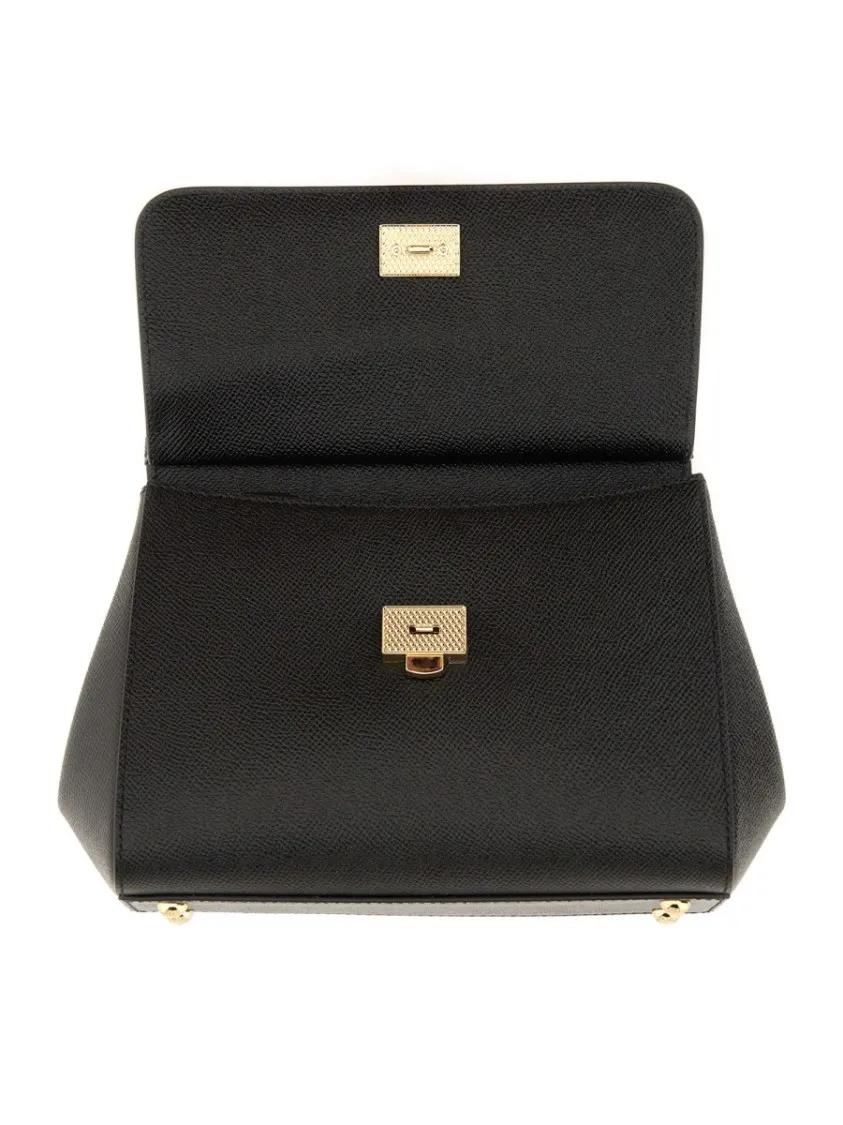 Dolce&Gabbana Crossbody bags Bag "Sicily" Medium in zwart