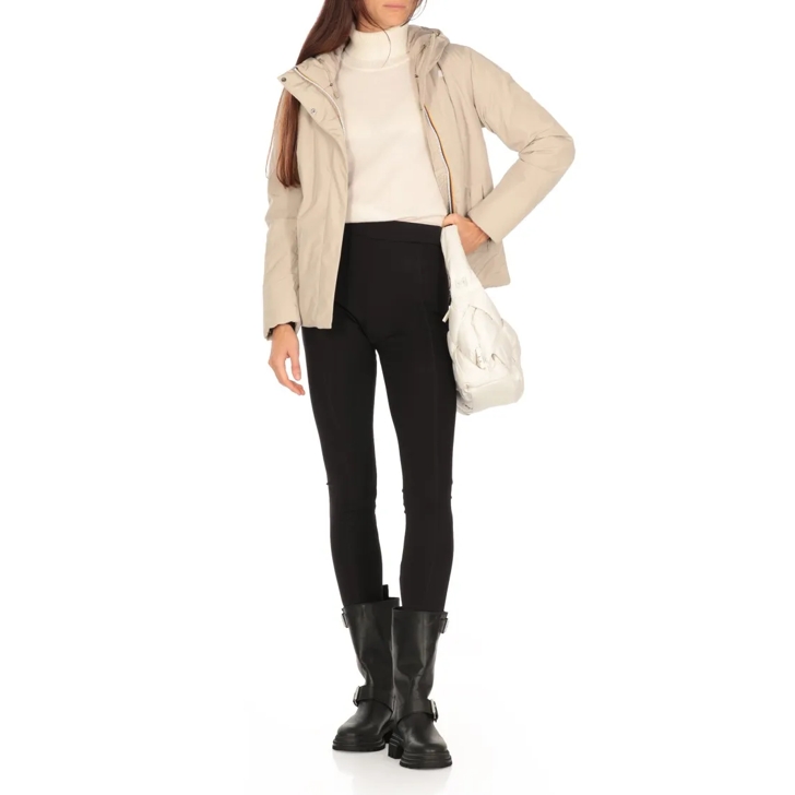K Way Lil Soft Touch Marmotta Down Jacket Neutrals Ubergangsjacke
