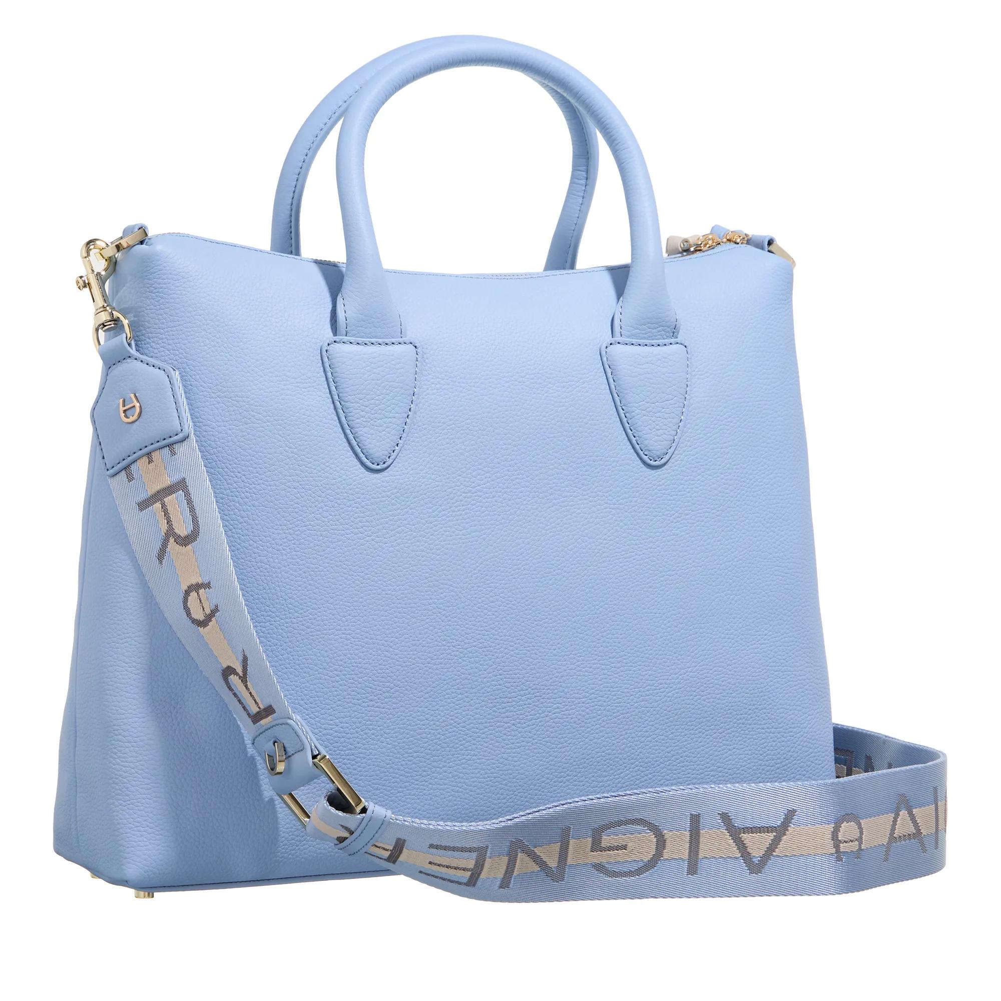 Aigner Totes & shoppers Zita webbing strap in blauw