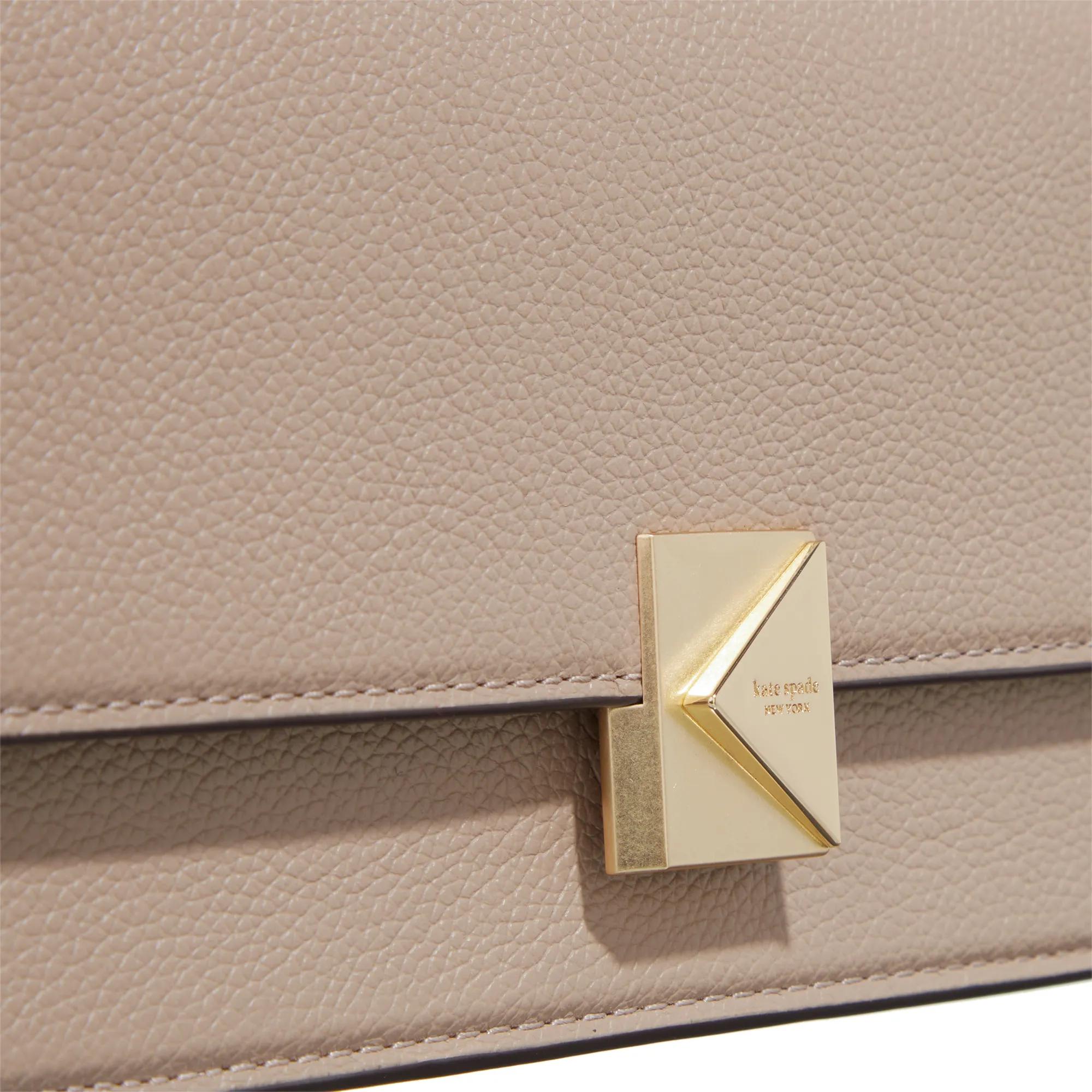 kate spade new york Crossbody bags Deco Mini Flap Chain Crossbody in taupe