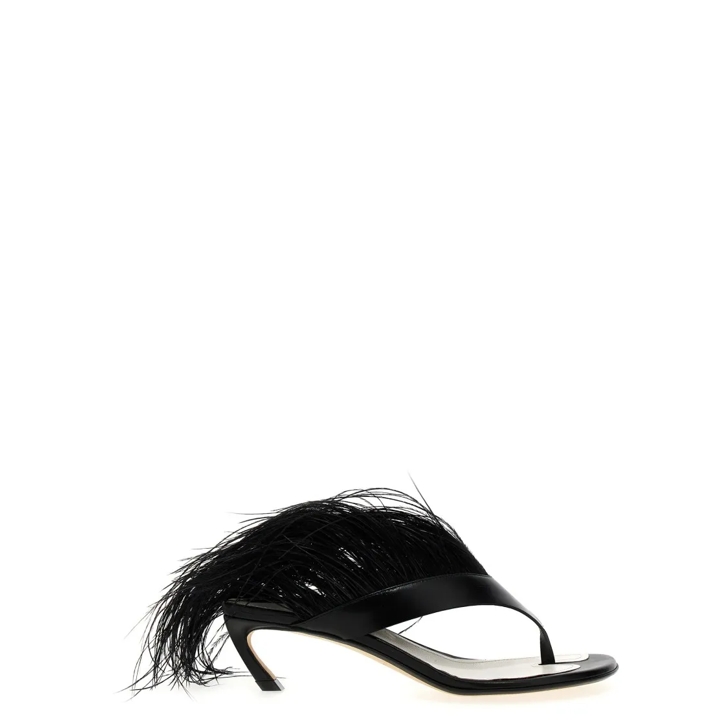 サンダル・ミュール LANVIN 'Talon swing' sandals Black Lanvin 'Talon Swing' Sandals Black | Sandale