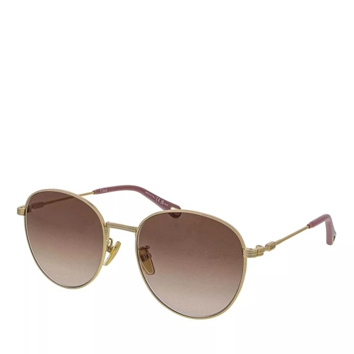 Chloé CH0181SK GOLD-GOLD-BROWN Sunglasses