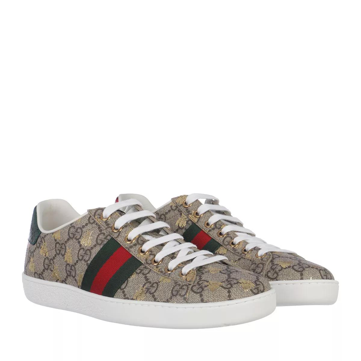 Gucci Sneakers - Ace GG Supreme Bees Sneakers - Gr. 36 (EU) - in Beige - für Damen