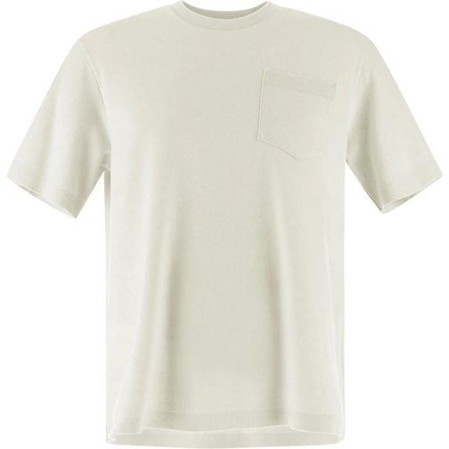 Herno T-shirts Plain Cotton T-shirt taupe