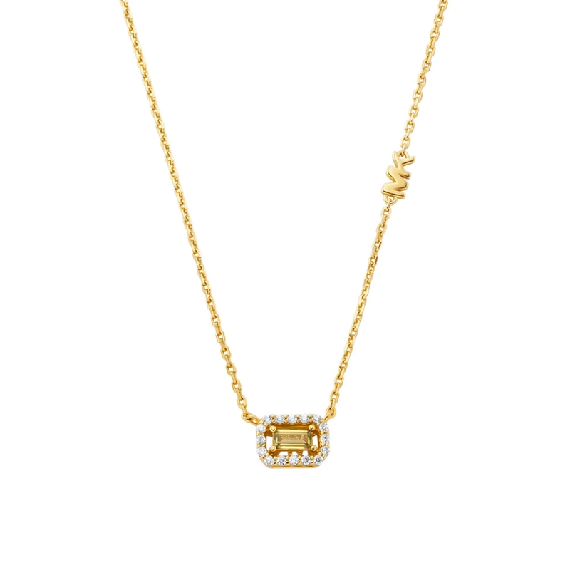 Michael Kors Mittellange Halskette Kette Gold