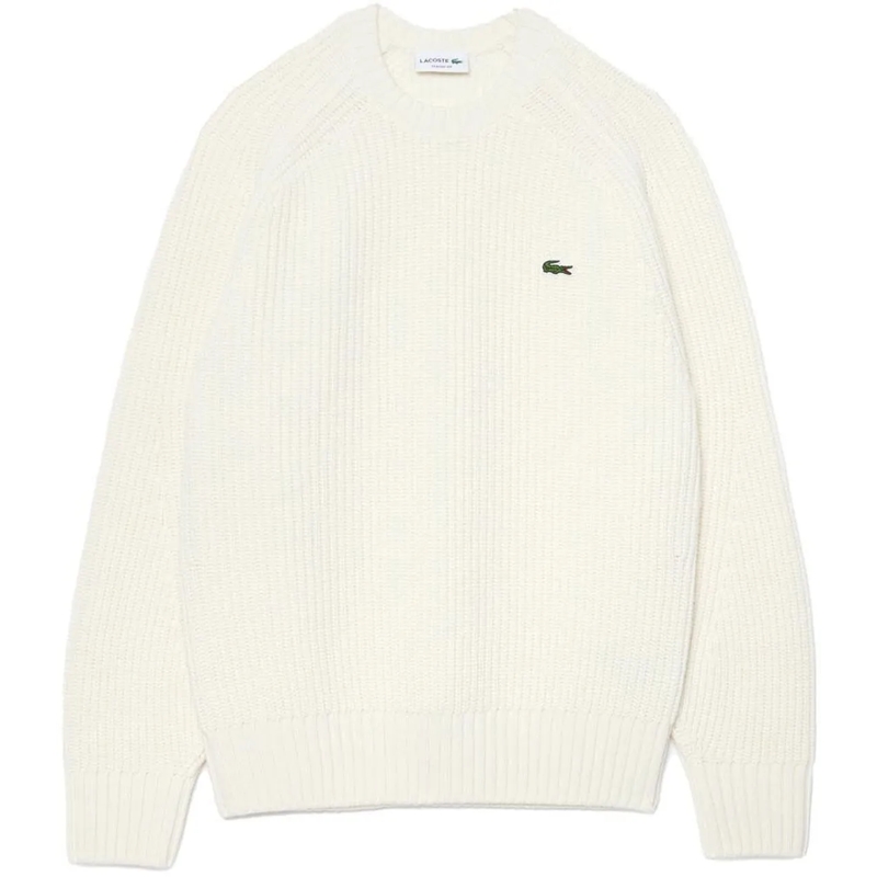 Lacoste  Sweaters Ivory weiß