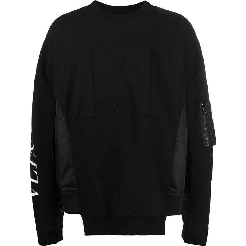 Valentino Garavani  Valentino Vltn Embossed Sweatshirt schwarz
