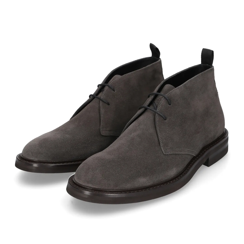 Heinrich Dinkelacker Bottes à lacets Der Florenz Plain V George Boot bringt mit seinem  dunkel-grau(Image 2)