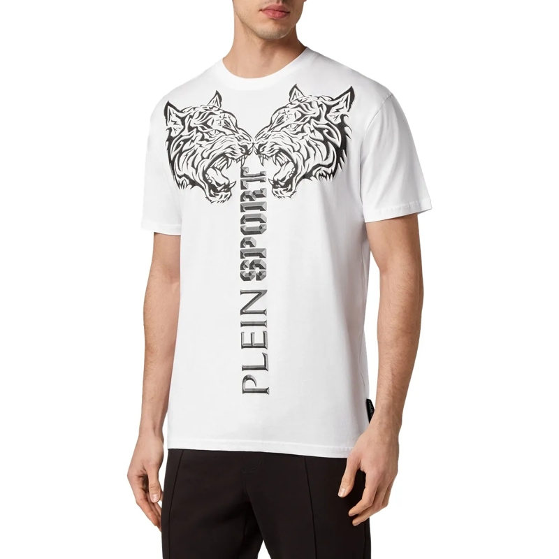 Plein Sport T-Shirt T-Shirt Tiger weiss(Image 3)