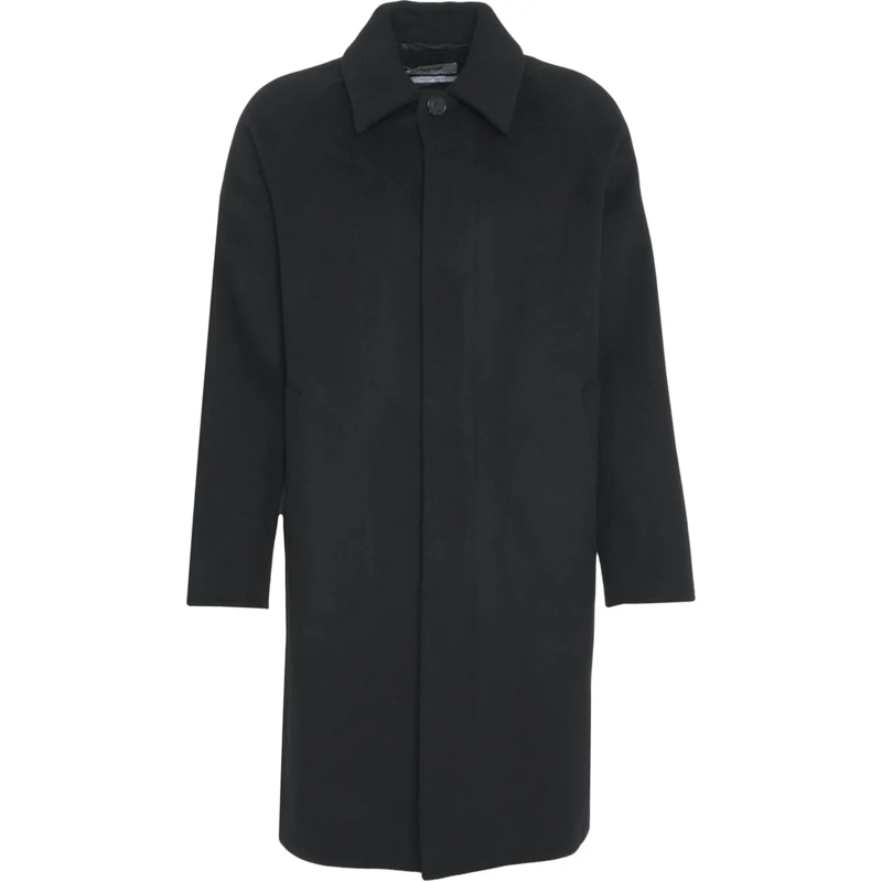 Grifoni Doudoune Wool coat schwarz