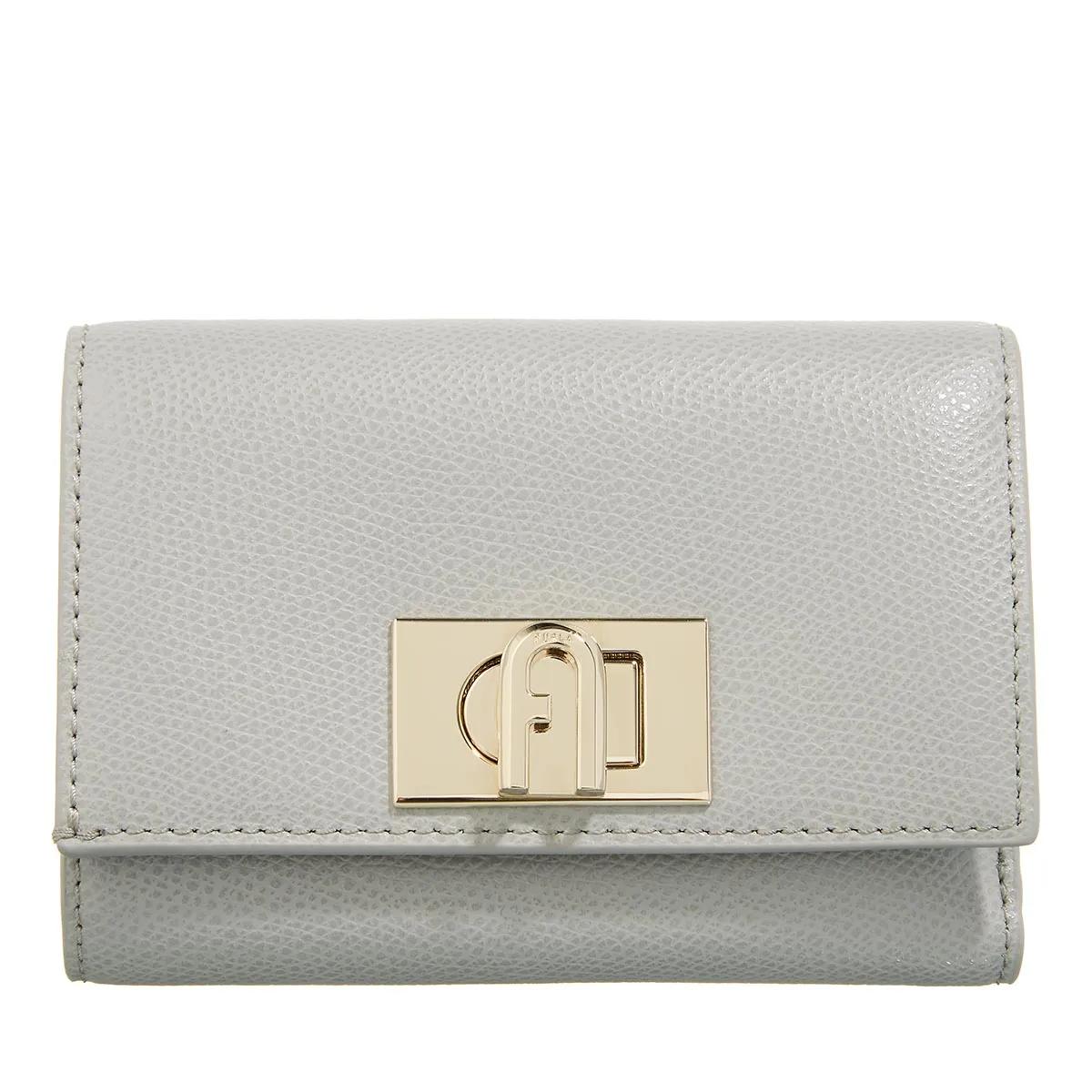 Furla Portemonnaie - Furla 1927 M Compact Wallet - Gr. unisize - in Grau - für Damen