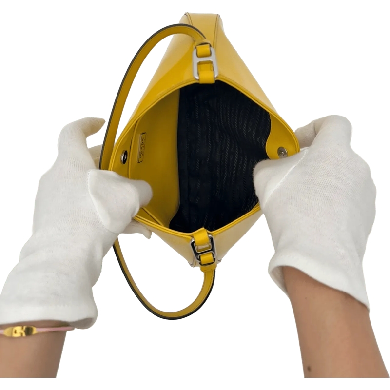 Prada Tote Prada Cleo - Yellow gelb(Image 5)