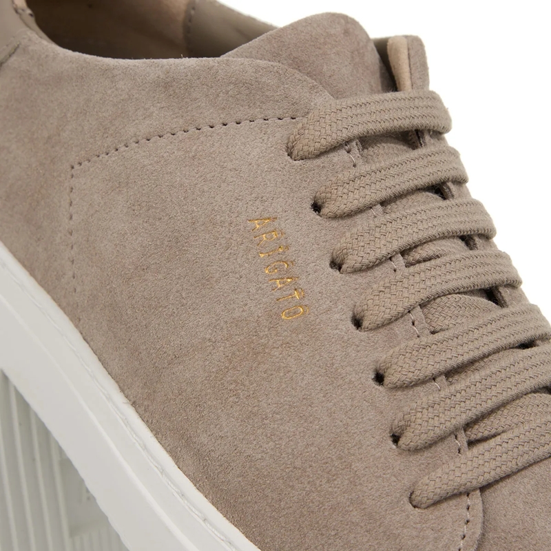 Axel Arigato Low-Top-Sneaker Clean 90 Suede Sneaker Beige/White(Image 5)