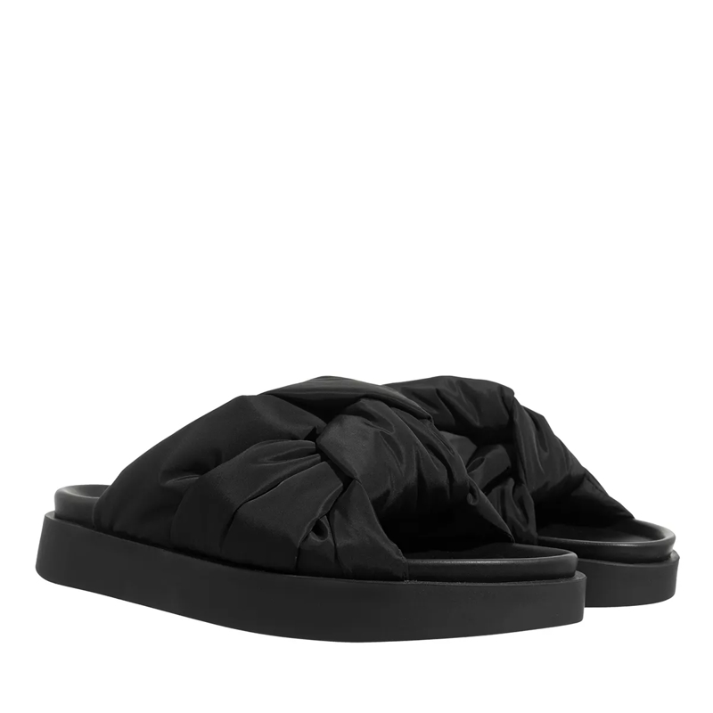 INUIKII Slides Butterfly Knot Black