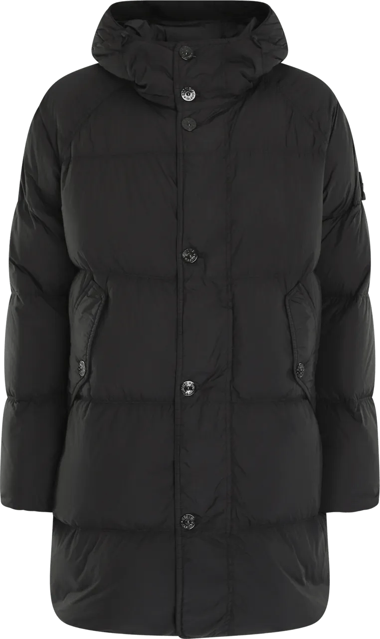 Thumbnail - Stone Island - Heren Real Down Blouson - Größe M - schwarz