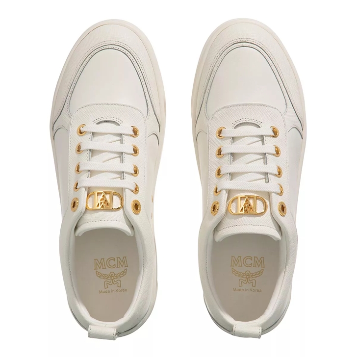 Mcm cheap sneaker gold