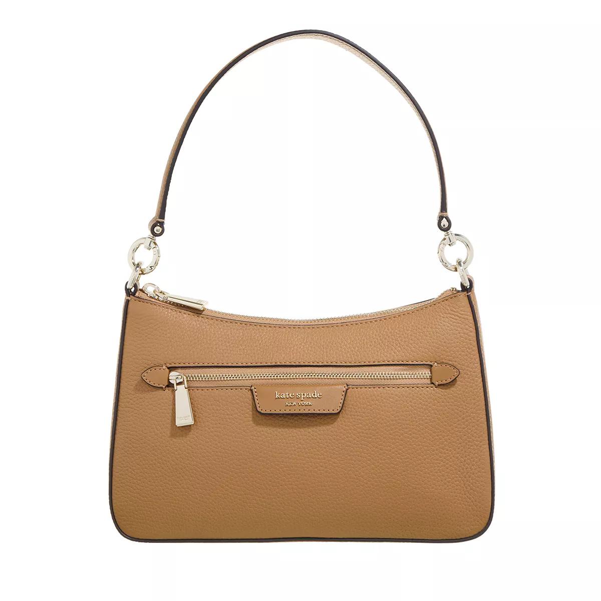 Kate Spade New York Pochettes - Hudson Pebbled Leather Convertible Crossbody - Gr. unisize - in Braun - für Damen