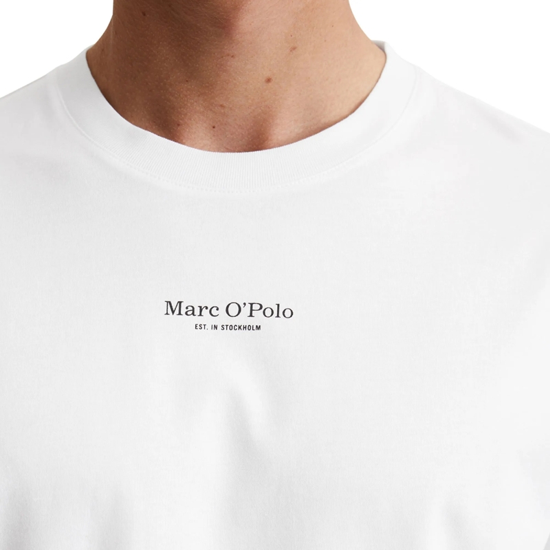 Marc O´Polo Hemd Medium-Logo 1er Pack weiss(Image 5)