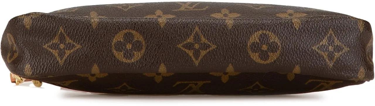 Louis Vuitton Shoppers Monogram Pochette Accessoires in bruin