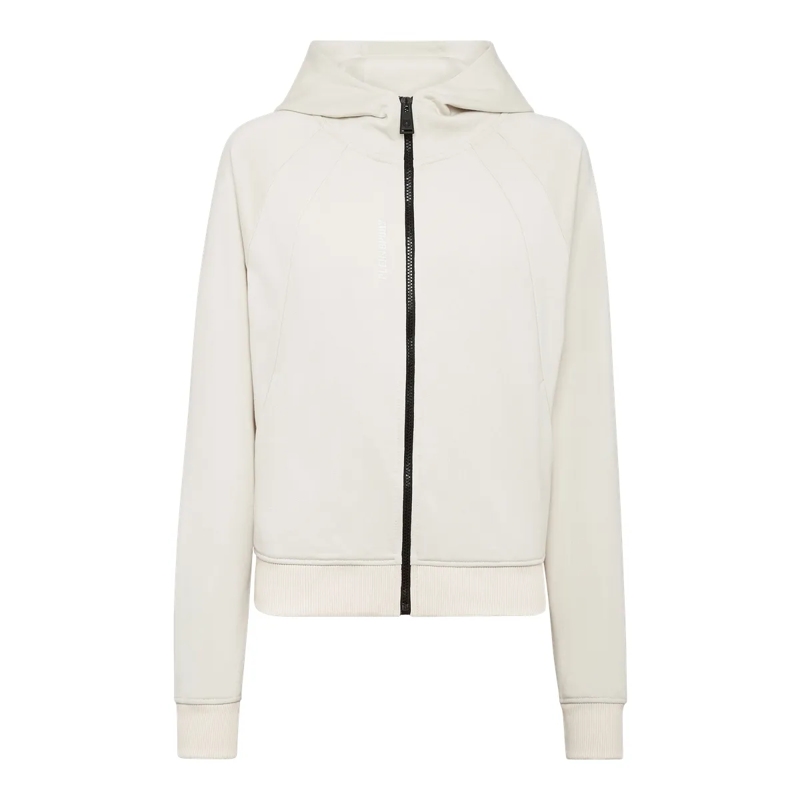 Plein Sport Daunenjacke Sweatjacke Mit Kapuze beige