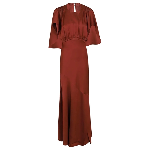 Zimmermann Midi-Kleider Cascading Midi Dress Red