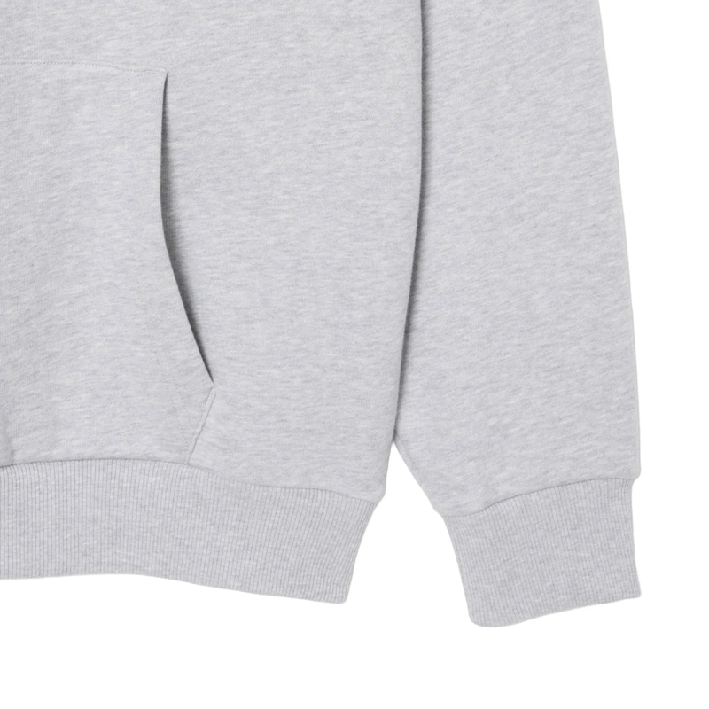 Lacoste  LACOSTE Herren Hoodie. Einfarbiger Basic Hoodie mi grau(Image 2)