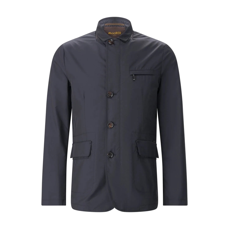 Moorer Übergangsjacke Leichte Jacke Ghiberti blau