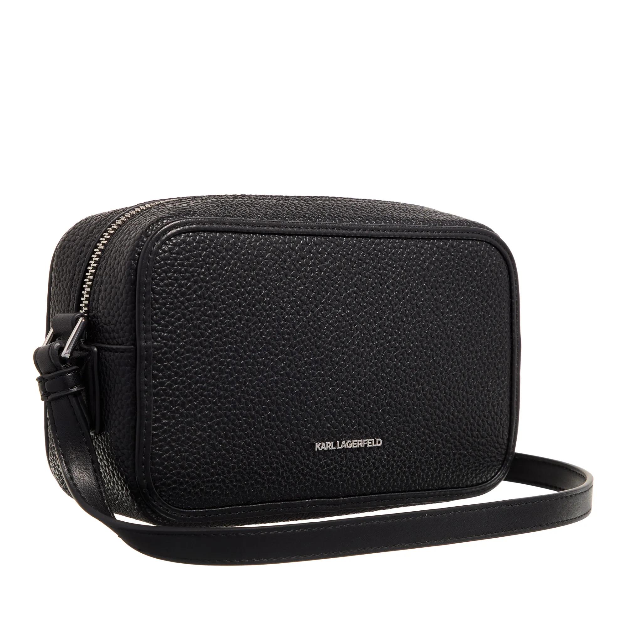 Karl Lagerfeld Crossbody bags K Skuare Camerabag Grainy in zwart