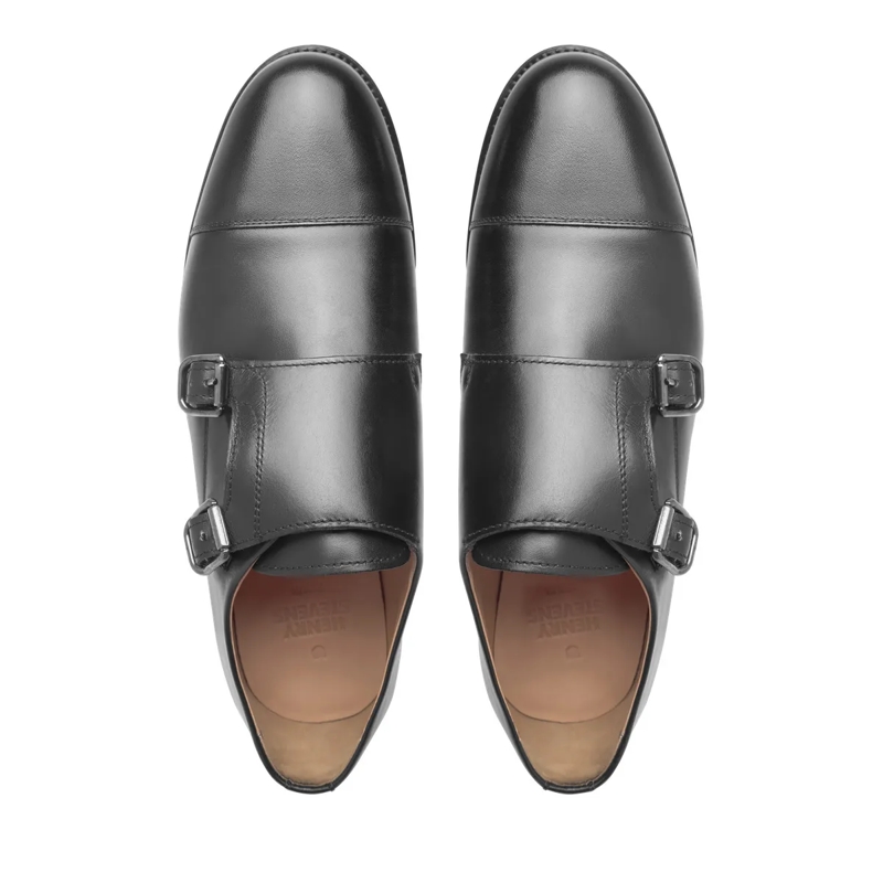 Henry Stevens Schnürschuhe Schnallenschuh Winston CDM schwarz(Image 4)