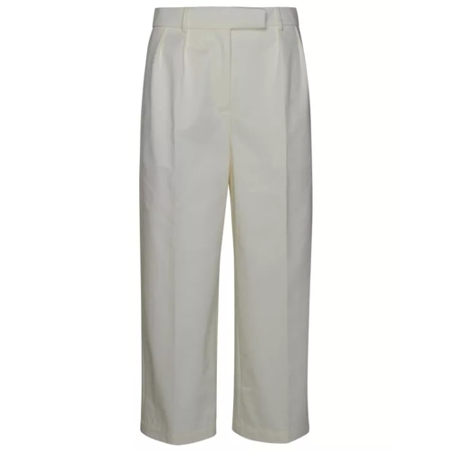 Thom Browne White Cotton Pants White 