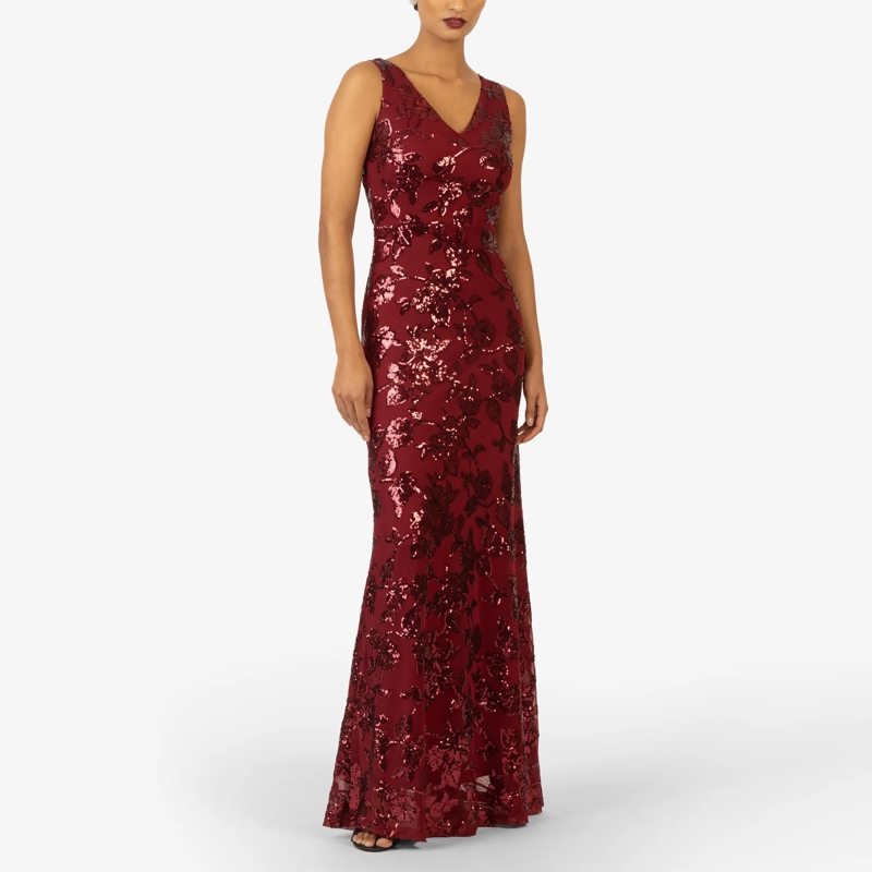 Kraimod Abendkleid Abendkleid bordeaux(Image 2)