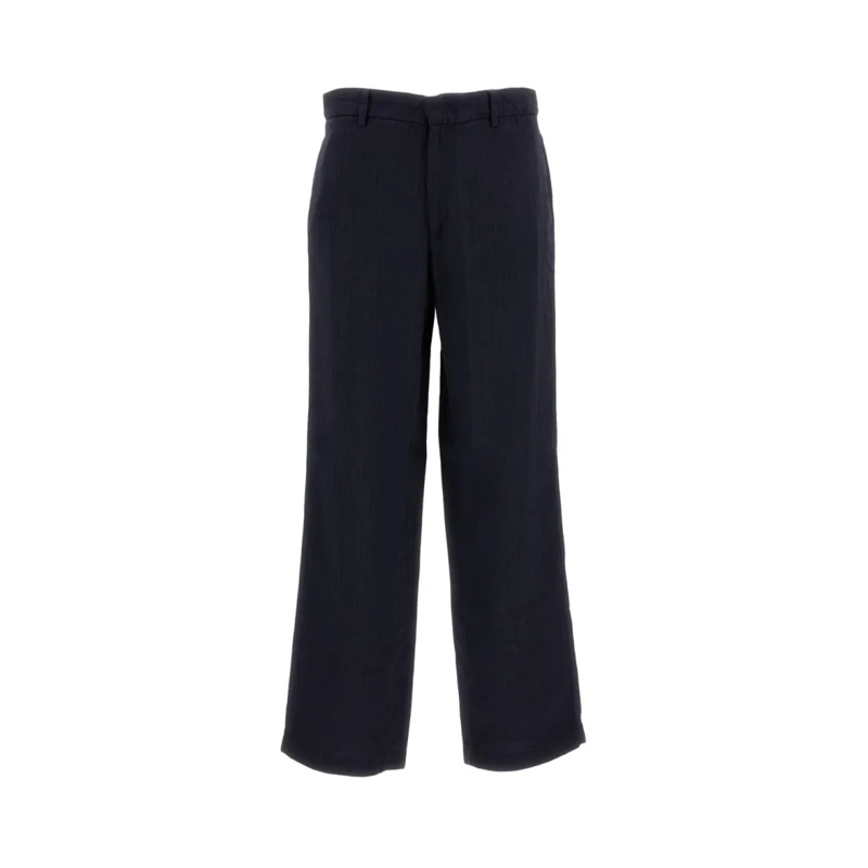 Barena Pantalon de costume Classic Blue Garment With Clean Silhouette Blue