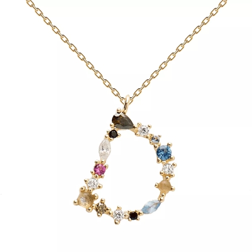 PDPAOLA D Necklace Yellow Gold Collana media