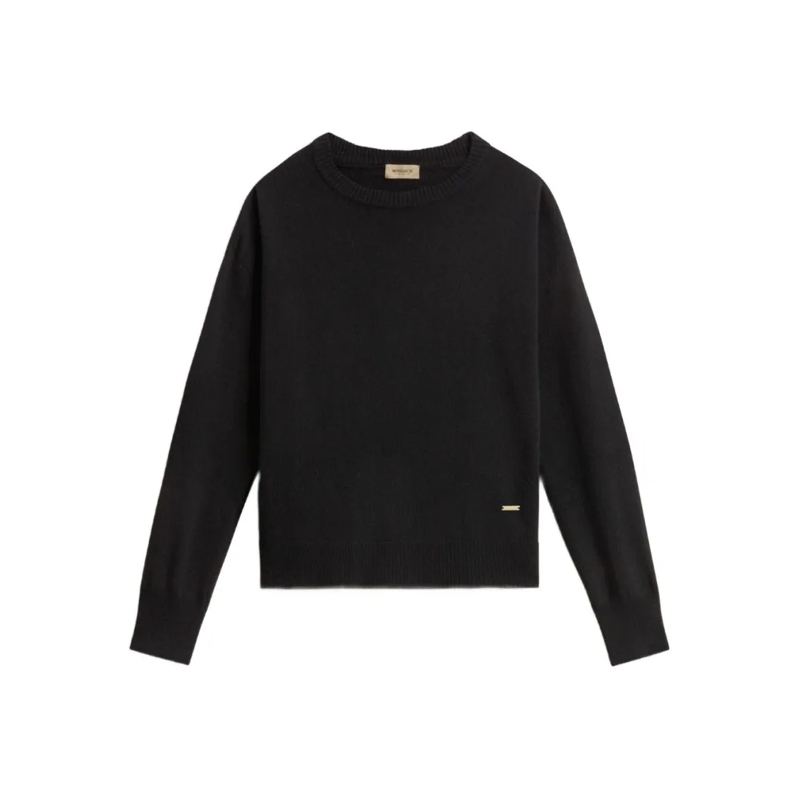 Woolrich Pullover Sweaters Black schwarz