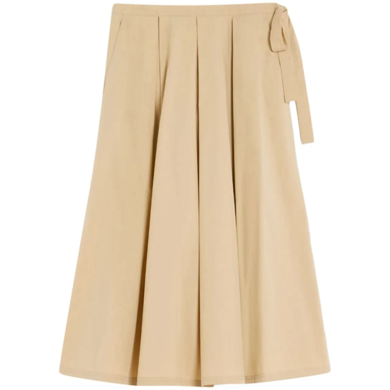 Max Mara Midirock Skirts Beige beige