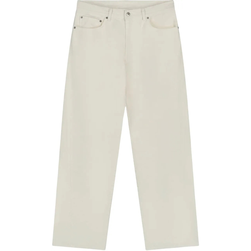 ØLÅF  Olaf Relaxed Canvas Pant Pantalons Off White M2404 weiß
