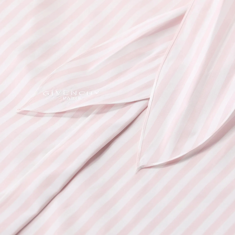 Givenchy Bluse Hemdbluse aus Baumwolle pink(Image 7)