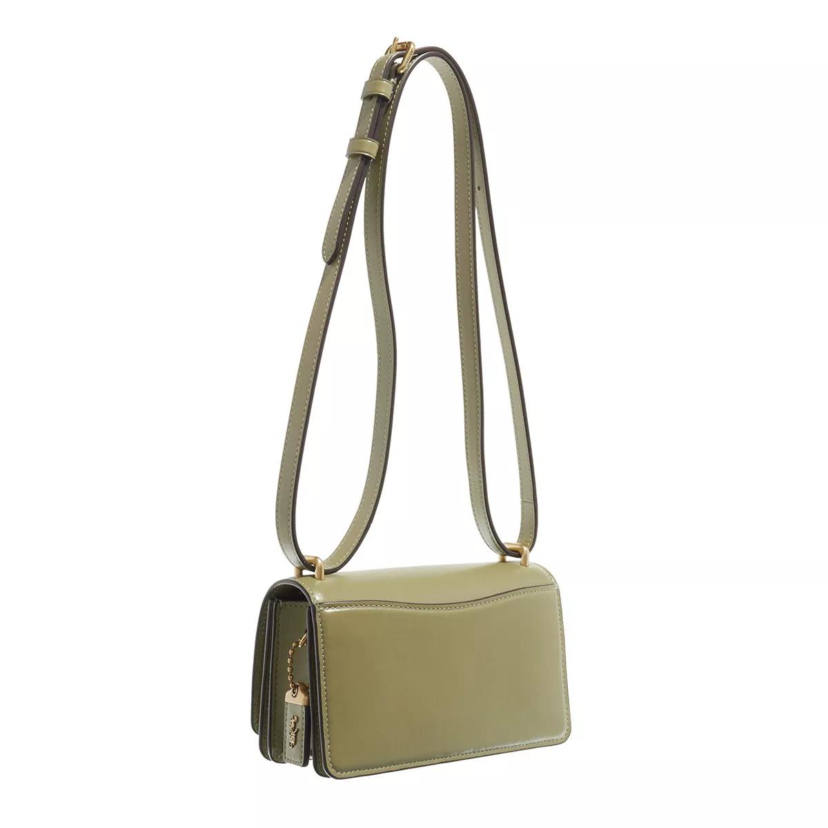 Coach Crossbody bags Luxe Refined Calf Leather Bandit Crossbody in groen