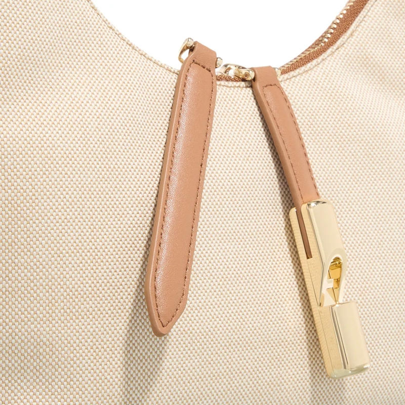 Furla Sac à bandoulière Furla Goccia S Shoulder Bag Naturale+Brandy(Image 8)