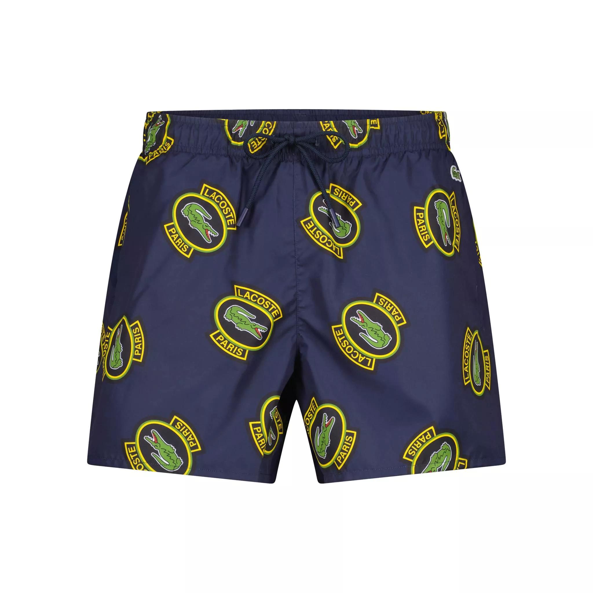Thumbnail - Lacoste - Badehose mit Logo-Print 47702403645786 - Größe M - black