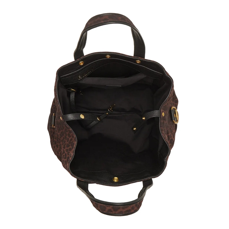 Jerome Dreyfuss Shopper Billy M Imprime Léopard Naturel(Image 6)