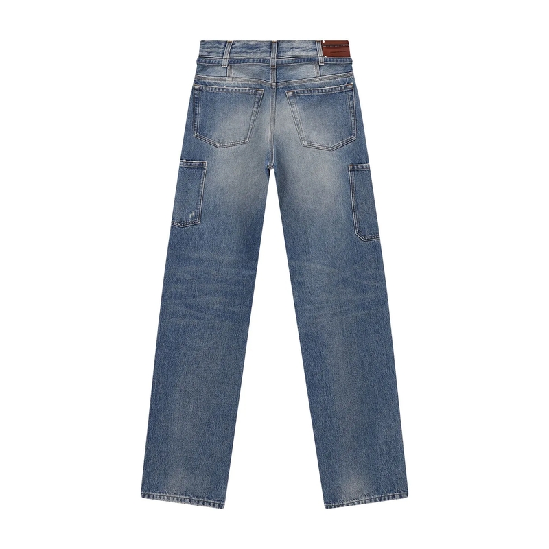 Dries Van Noten Boyfriend-Jeans Relaxed-Fit Jeans Pippaz Den blau(Image 2)