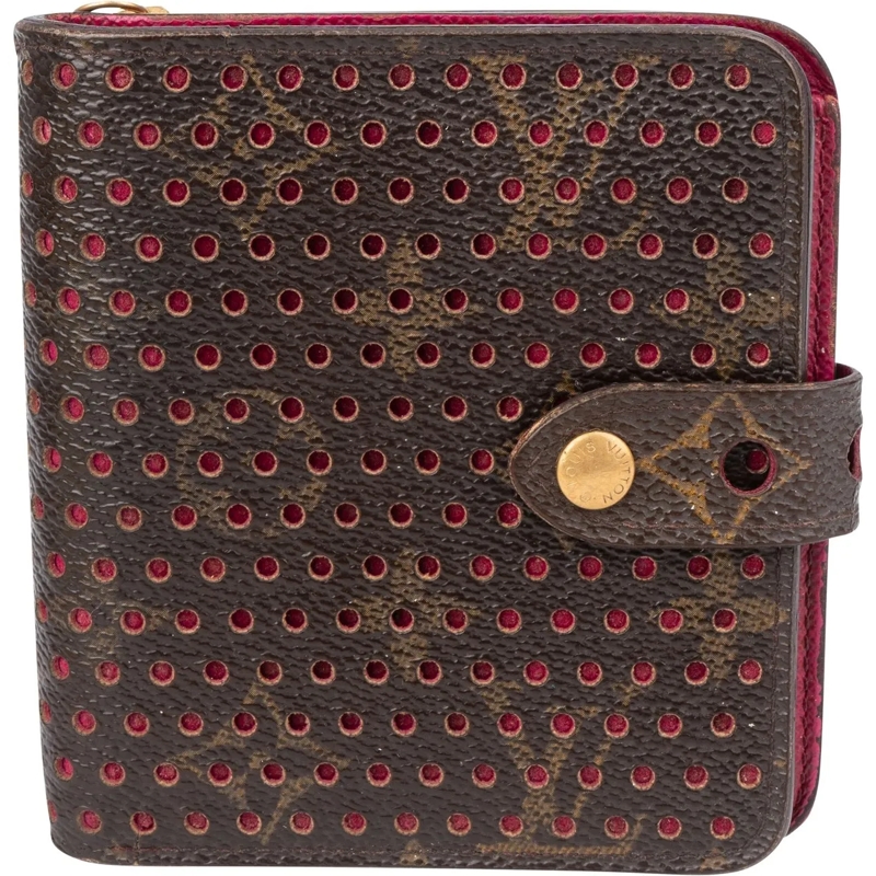 Louis Vuitton Geldbörse Louis Vuitton Limited Perforated Monogram Compact  mehrfarbig