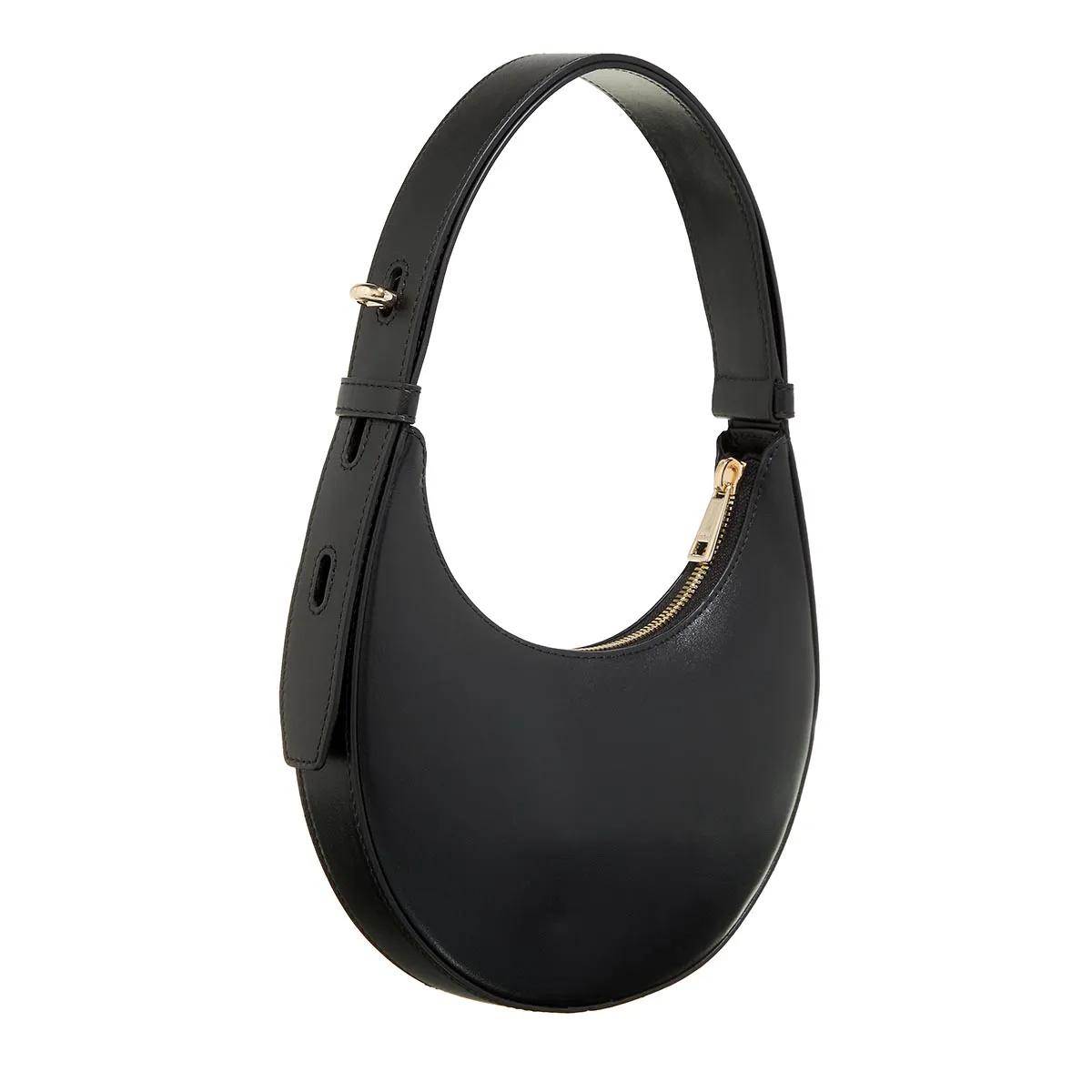 Furla Zwarte Schoudertas Compacte Elegantie Black Dames