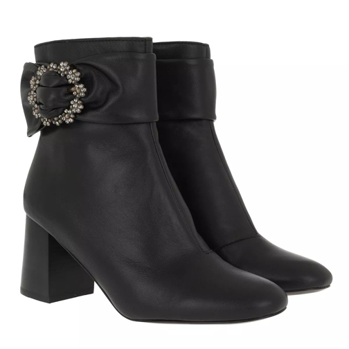 See By Chloé Ankle Boots Leather Black Stiefelette