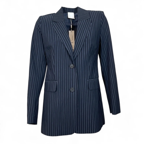 JAPAN TKY Blazer JAPAN TKY  - 148_ANNA STRIPE_3425 BLACK BLUE STRIP blau