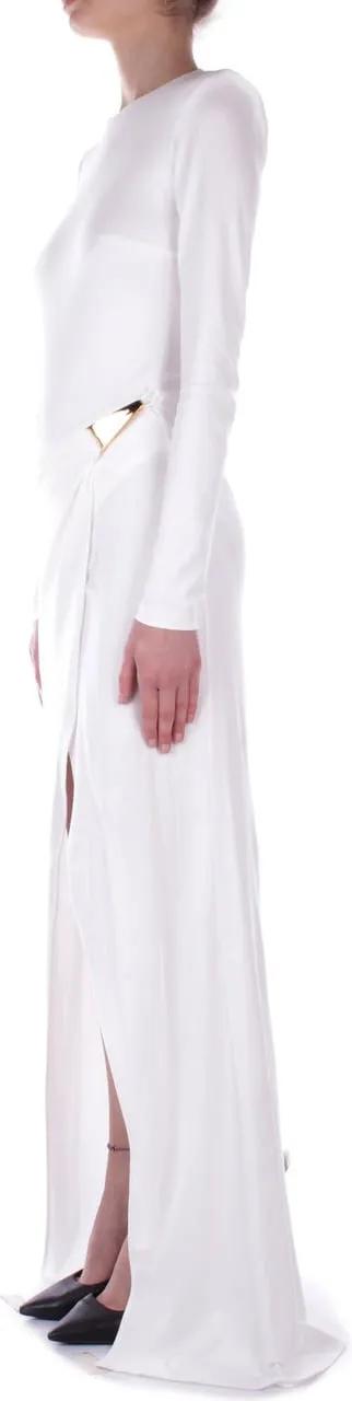 Thumbnail - Elisabetta Franchi - Dresses Ivory - Größe 42 - weiß